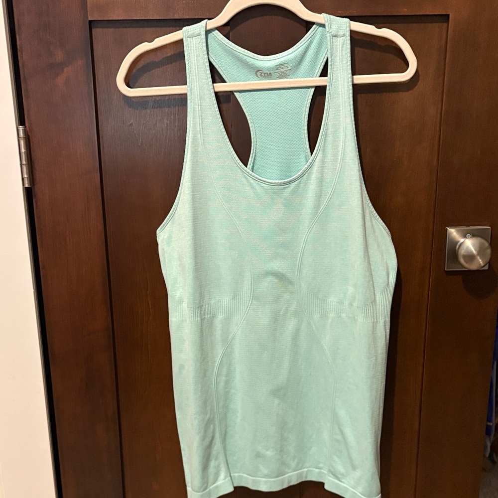 Mint Green Racerback Tank Top